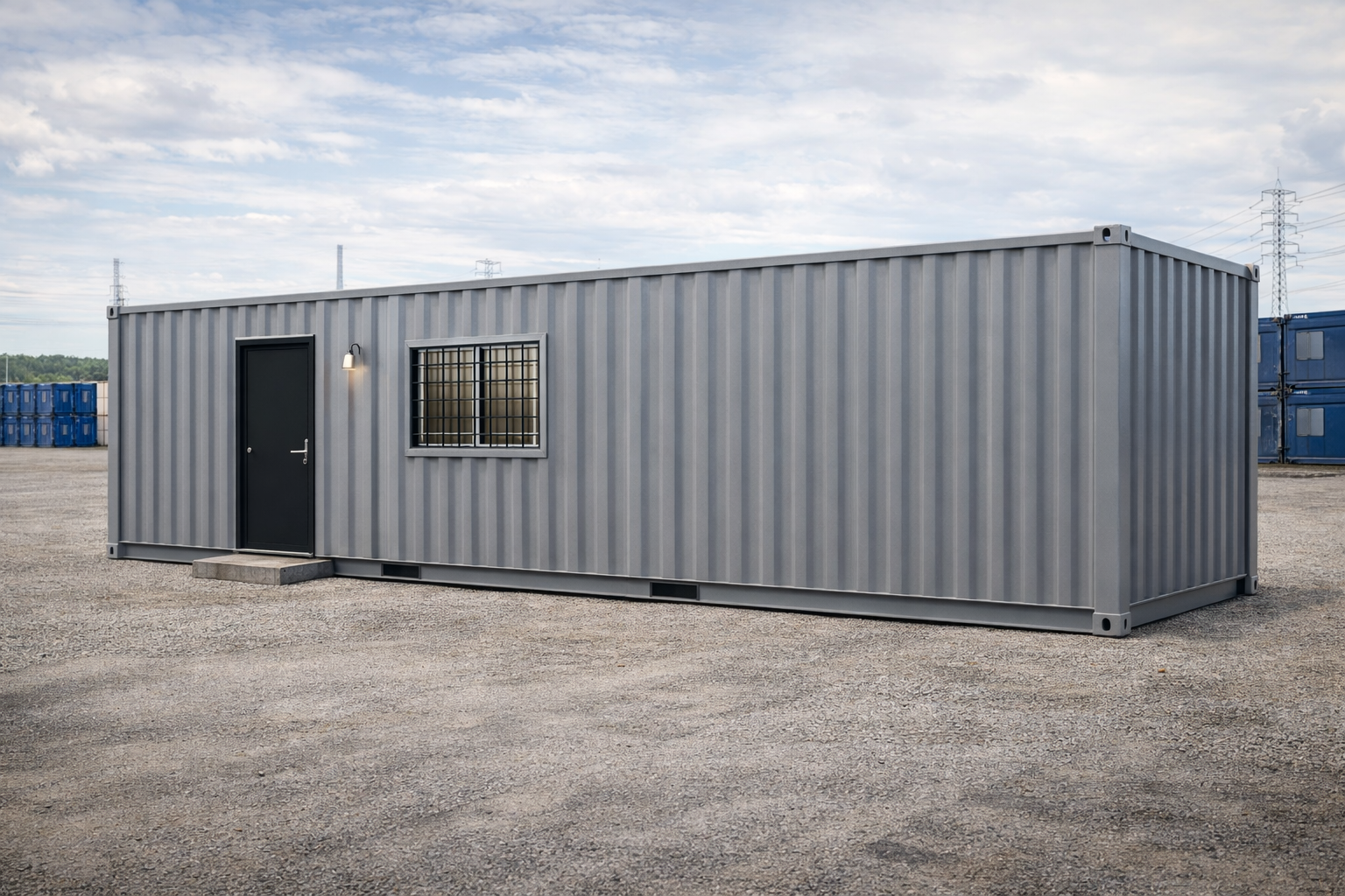 Container transformado (ilustrativa)