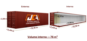 Medidas Contêiner de 20 Pés (8)